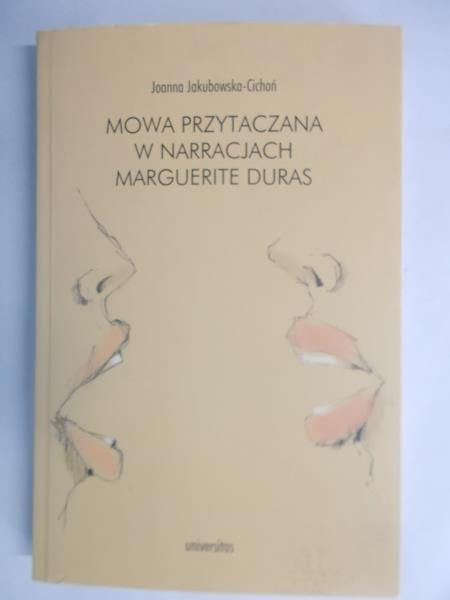 Mowa przeczytana w narracjach marguerite duras