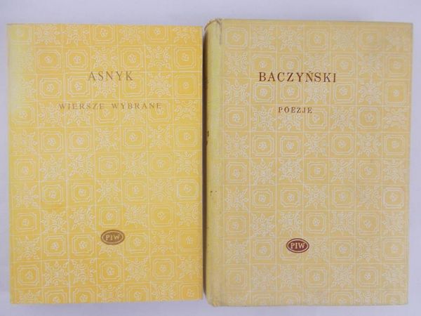 Asnyk / Baczyński - Wiersze wybrane / Poezje