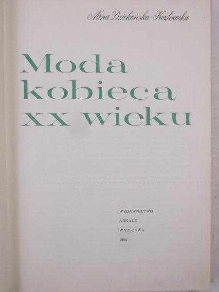 Moda kobieca XX wieku