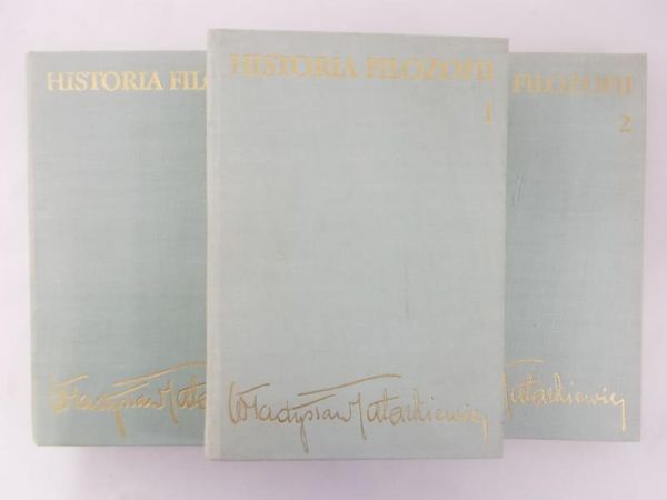 Historia filozofii, Tom I-III