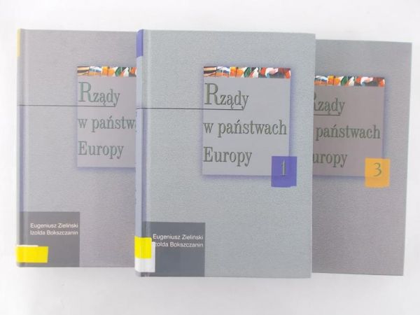 Rządy w państwach Europy, tom I-III
