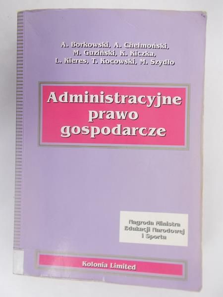 Administracyjne prawo gospodarcze