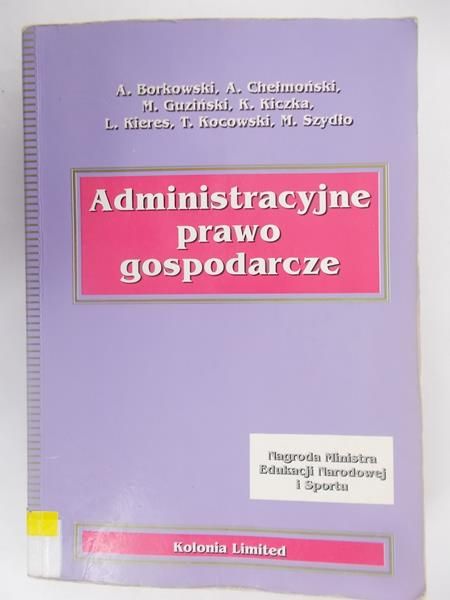 Administracyjne prawo gospodarcze