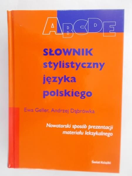 Słownik stylistyczny języka polskiego