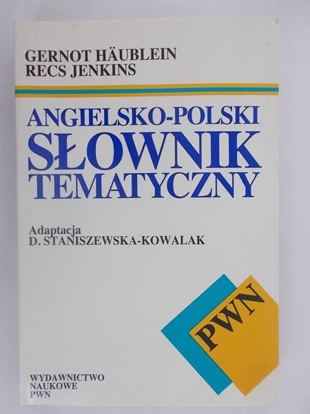 Angielsko-polski słownik tematyczny
