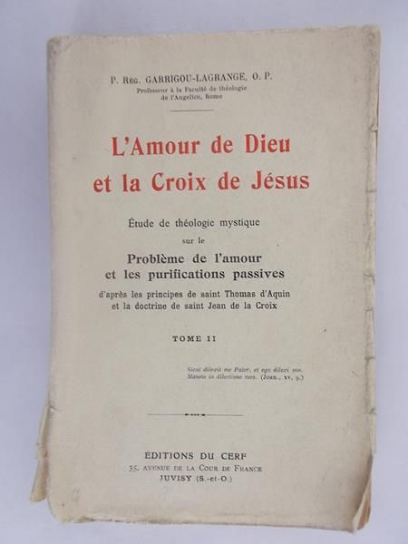 Reginald  - L'Amour de Dieu et la Croix de Jesus, 1929 r.