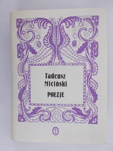 Miciński Tadeusz - Poezje