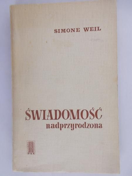 Weil  - Świadomość nadprzyrodzona
