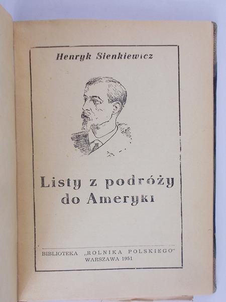 Listy z podróży do Ameryki