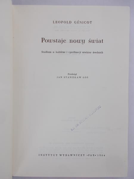 Powstaje nowy świat