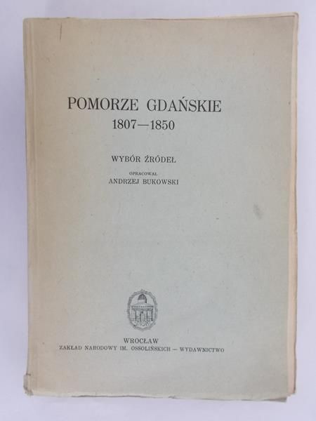 Pomorze gdańskie 1807 - 1850