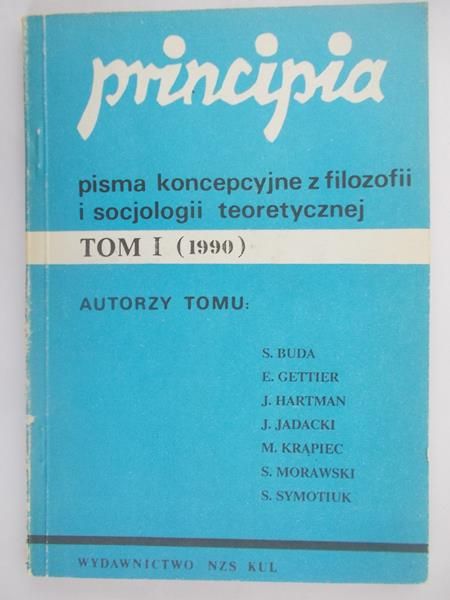 Principia, Tom I