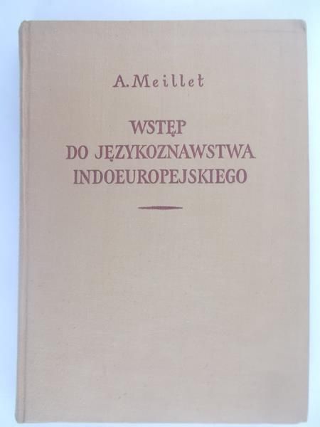 Wstęp do językoznawstwa indoeuropejskiego