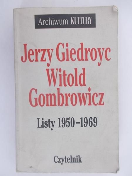 Witold Gombrowicz -  Listy 1950-1969