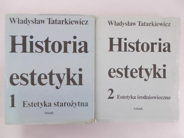 Historia estetyki, tom I-II