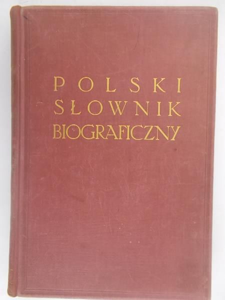 Polski słownik biograficzny, 1937 r.