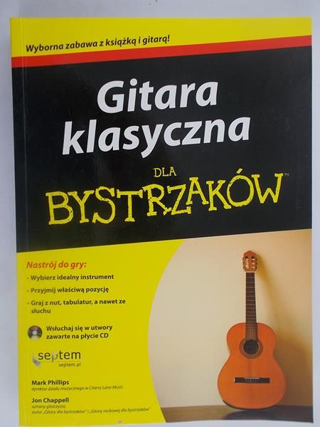 Gitara klasyczna dla bystrzaków z płytą CD