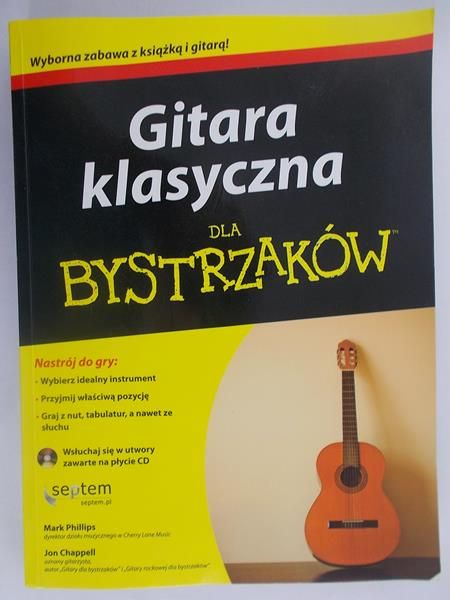 Gitara klasyczna dla bystrzaków z płytą CD