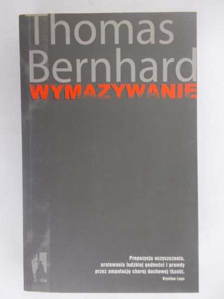Wymazywanie. Rozpad