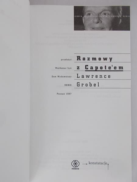 Grobel Lawrence - Rozmowy z Capote'em