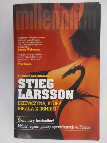 Larsson Stieg - Dziewczyna, która igrała z ogniem