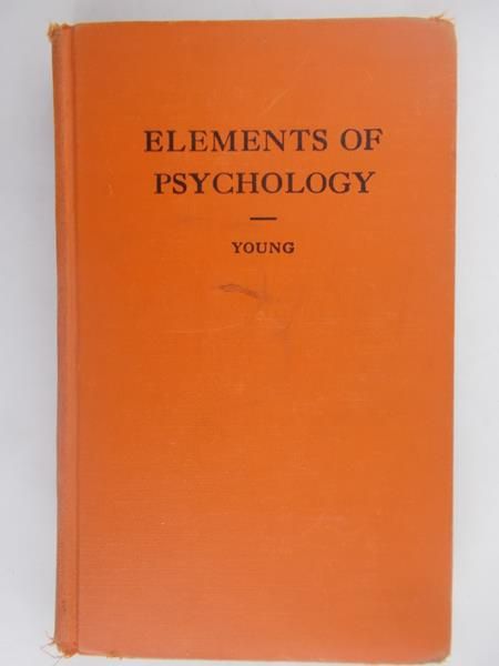 Elements of psychology, 1940 r.