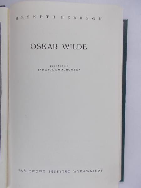 Oskar Wilde
