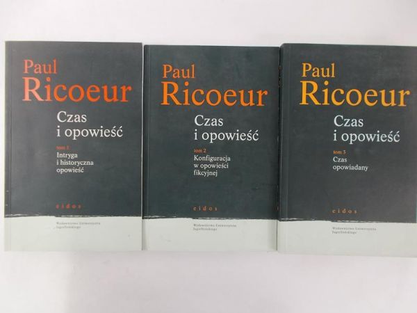 Czas i opowieść. Tom I, II i III