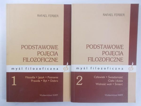 Podstawowe pojęcia filozoficzne, Tom I - II