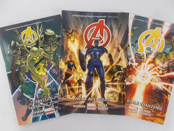 Jonathan Hicman(scen.) - Avengers komiks – tom 1-3