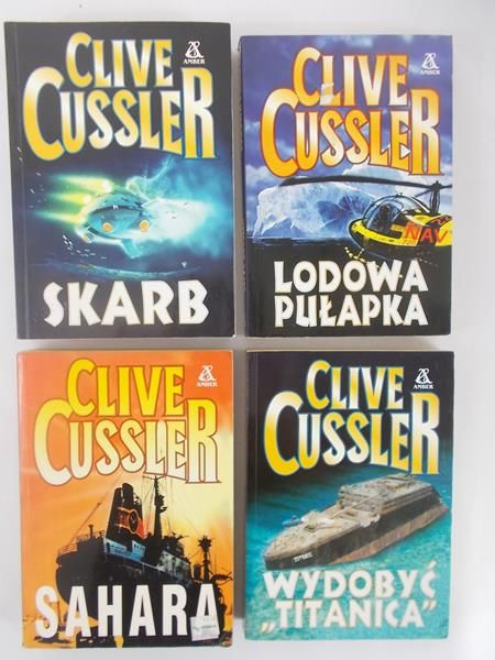 Cussler Clive - Skarb/Sahara/Wydobyć "Titanica"/Lodowa pułapka