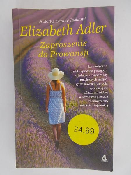 Adler Elizabeth - Zaproszenie do Prowansji