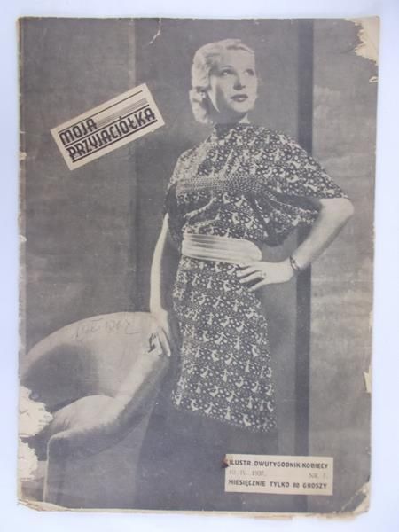 Moja przyjaciółka Nr. 7. R. 1937