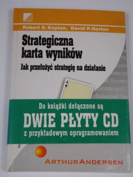 Kaplan Robert - Strategiczna karta wyników + 2 CD