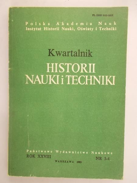 Kwartlnik Historii Nauki i Techniki