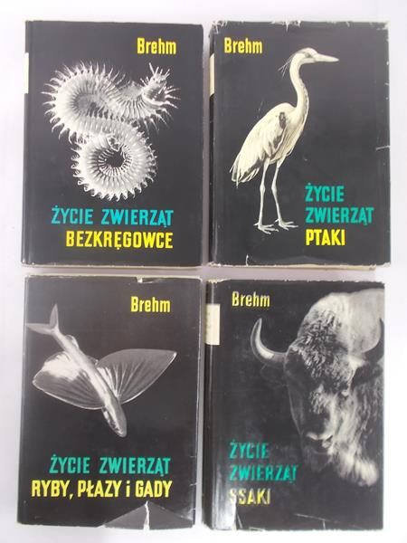 Brehm Alfred - Życie zwierząt: Ptaki / Ryby, płazy i gady / Ssaki / Bezkręgowce