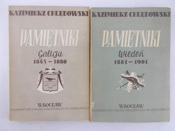 Pamiętniki - Wiedeń (1881 - 1901) Galicja (1843-1880)