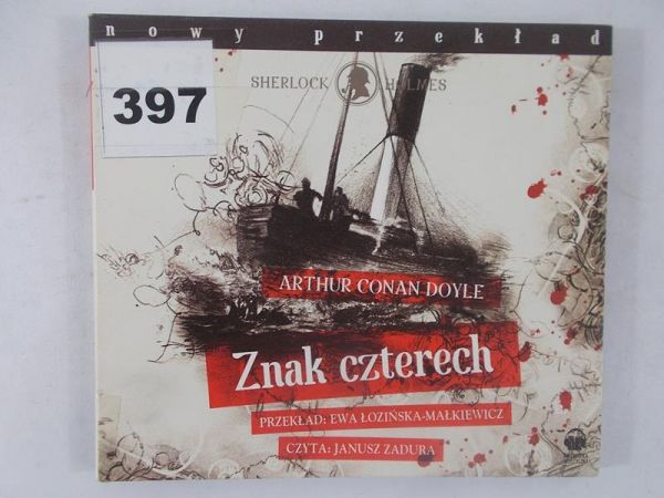 Znak czterech. Płyta CD