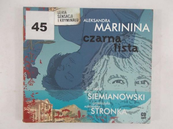 Marinina Aleksandra - Czarna lista. Płyta CD