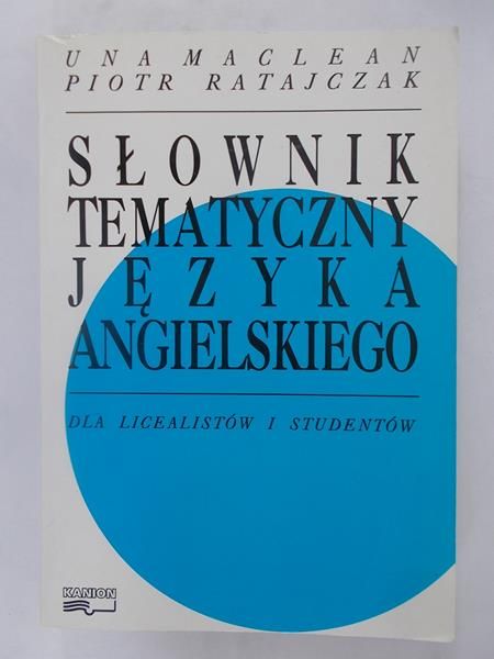 Słownik tematyczny języka angielskiego