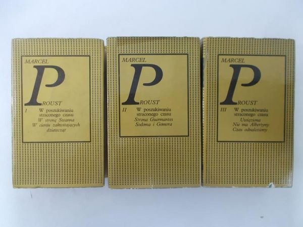 W poszukiwaniu straconego czasu tom I-III