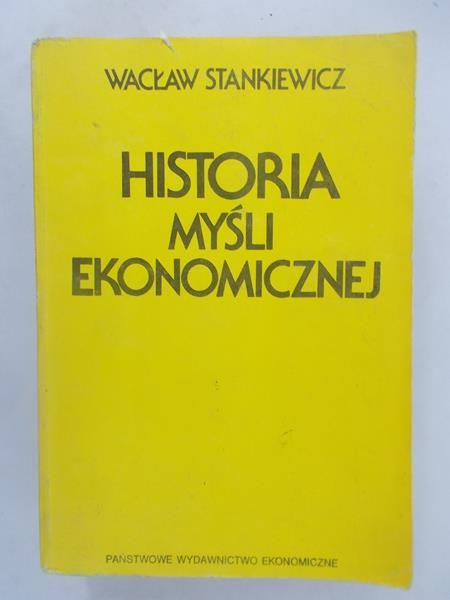 Historia myśli ekonomicznej