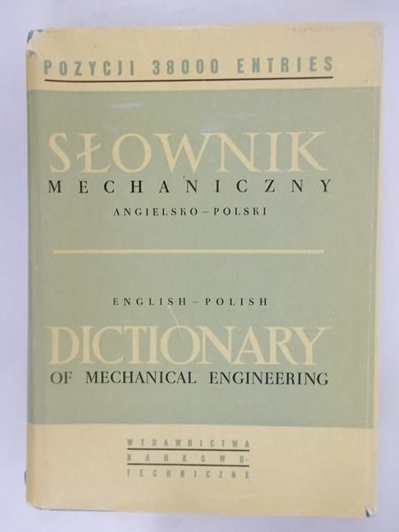 Słownik mechaniczny angielsko-polski