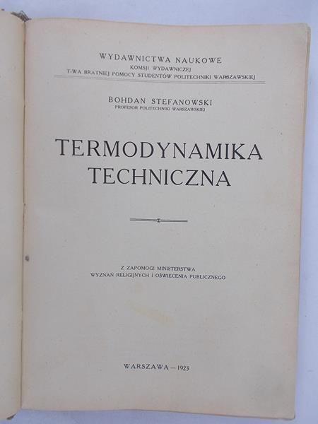 ermodynamika Techniczna