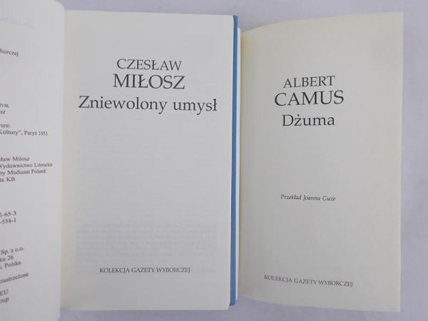 Zniewolony umysł  Dżuma