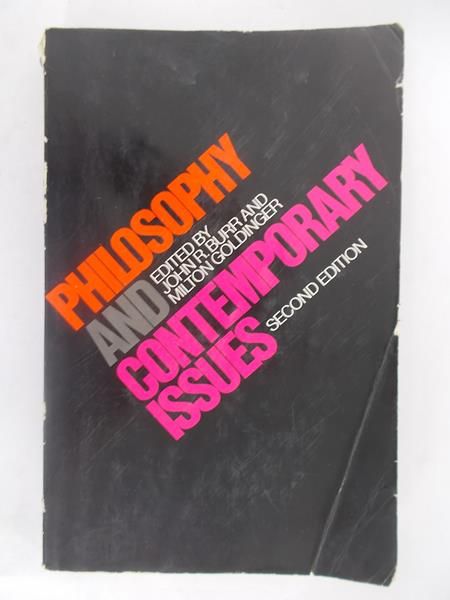 Burr John R. - Philosophy and contemporary issues