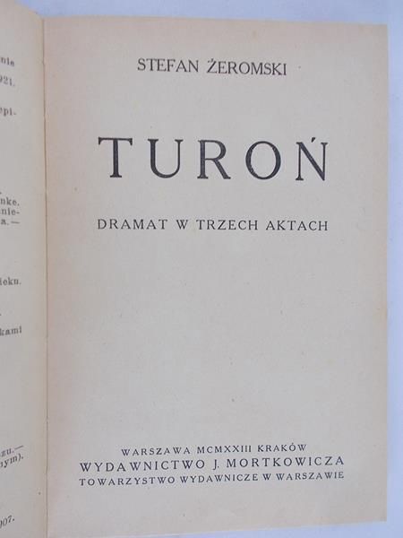 Turoń, 1923 r.