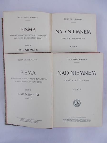 Nad Niemnem, T. I-II, 1912 r.