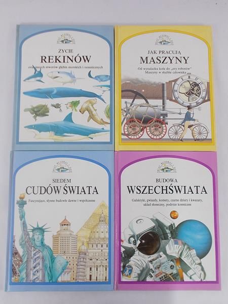 Świat wczoraj i dziś, zestaw 4 książek
