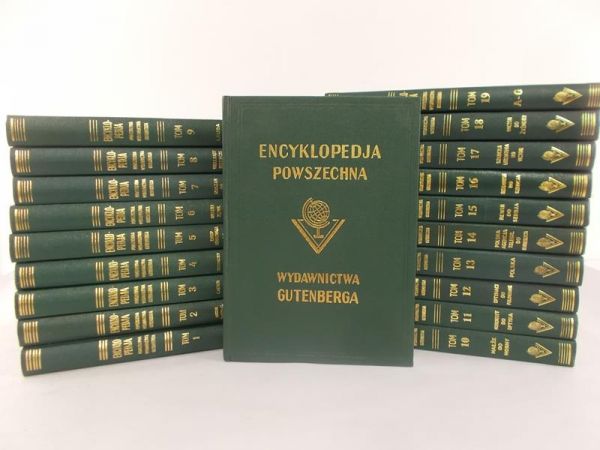 Wielka ilustrowana encyklopedja powszechna Wydawnictwa Gutenberga, 20 tomów